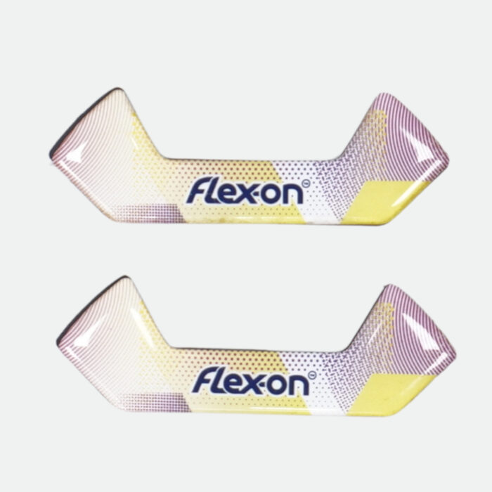 Flex-On - Stickers Safe On Collection Les Spéciaux Cubic Jaune violet – Image 1