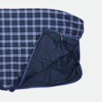 Horseware - Couverture De Box Rhino Original Vari-Layer 250G Marine À Carreaux, – Image 3