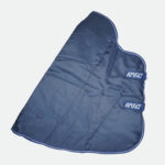 Horseware - Couvre Cou Amigo Insulator Hood 150G Bleu Marine, Blanc – Image 2