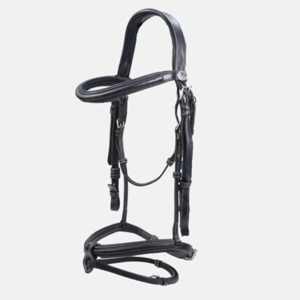 Jump'In - Bridon Tuesday Muserolle Combinée Collection Week Sans Rênes Noir