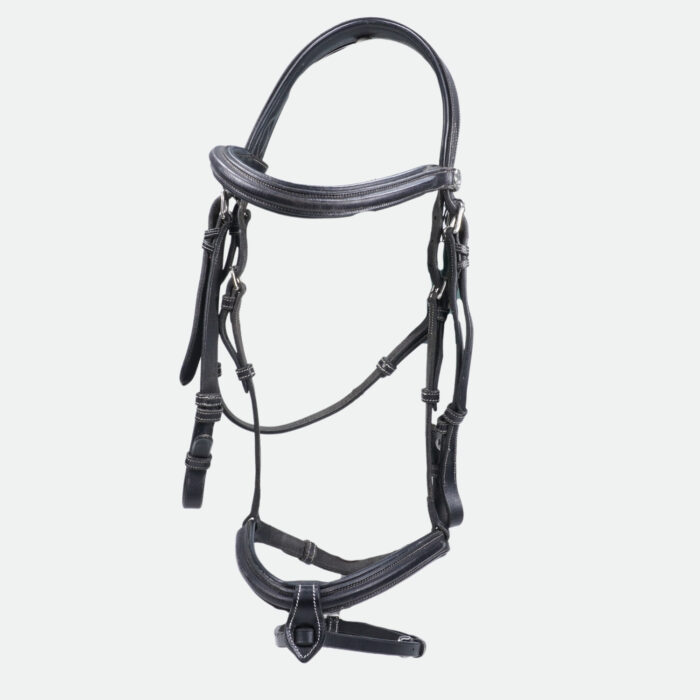 Jump'In - Bridon Tuesday Muserolle Combinée Collection Week Sans Rênes Noir – Image 2