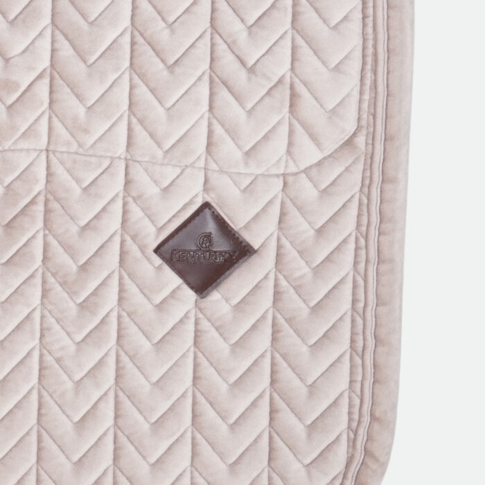 Kentucky Horsewear - Tapis De Cso Skin Friendly Velvet Beige – Image 2