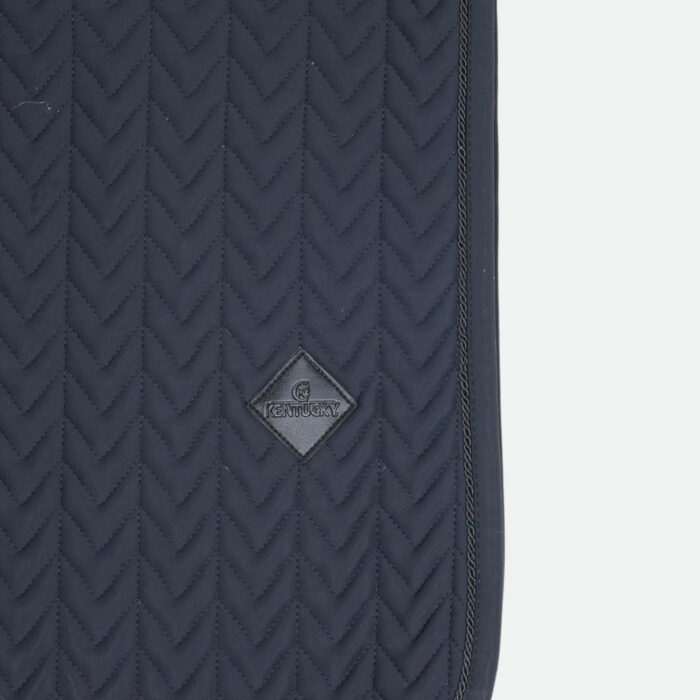 Kentucky Horsewear - Tapis De Dressage Fishbone Noir – Image 3