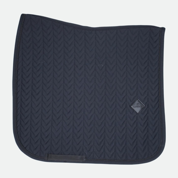 Kentucky Horsewear - Tapis De Dressage Fishbone Noir – Image 1