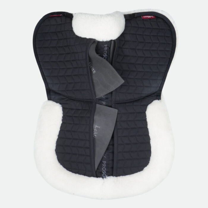 Lemieux - Amortisseurs Merino + Prosorb 2 Pocket Half Pad Noir / Naturel – Image 2