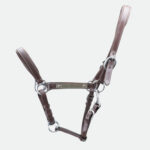 Smartwag - Licol En Cuir Soul Marron Bouclerie Argent