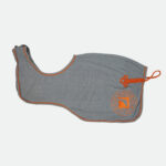 Childéric - Couvre-Reins Polaire Gris / Orange