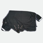 Horseware - Couverture D’Extérieur Amigo Bravo 12 250G Noir, Bleu Foncé