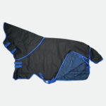 Horseware - Couverture d'éxtérieur Amigo Ripstop 900D Plus 200G Noir, Classic Bleu – Image 3