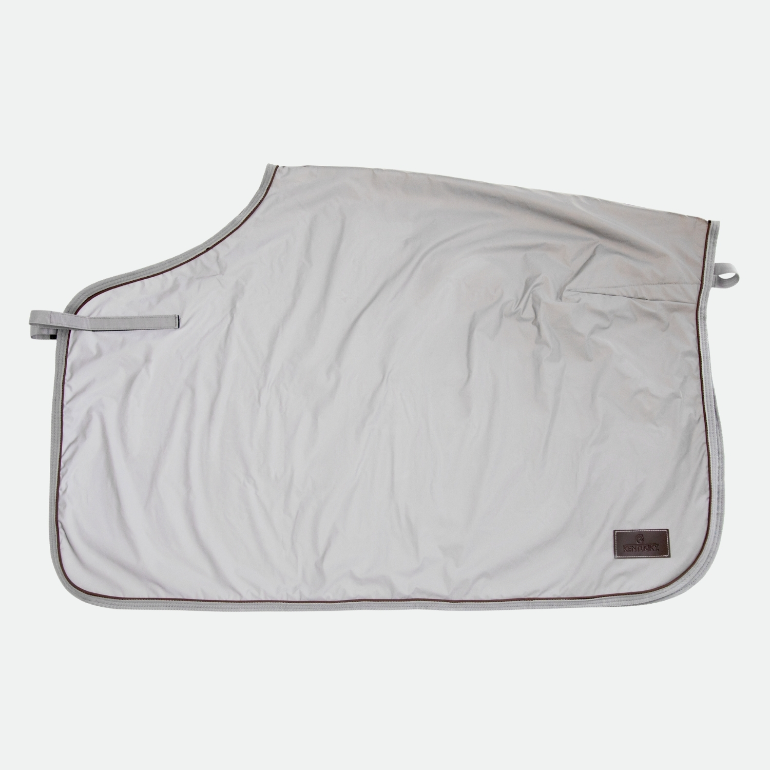 Kentucky-Horsewear-Couvre-Reins-Carre-Reflechissant-Argent-cheval-occasion-1-ART0001832 Kentucky Horsewear - Couvre-Reins Carré Réfléchissant Argent – Image 1