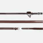 Dy'On - Rênes Caoutchouc 1 / 2 Collection Us Jumping Marron