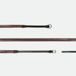 Dy'On - Rênes Gogue Commandé Caoutchouc 1 / 2 Working By Marron