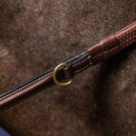 Dy'On - Rênes Howlett Caoutchouc 1 / 2 Avec 7 Arretoirs D Collection Marron – Image 2