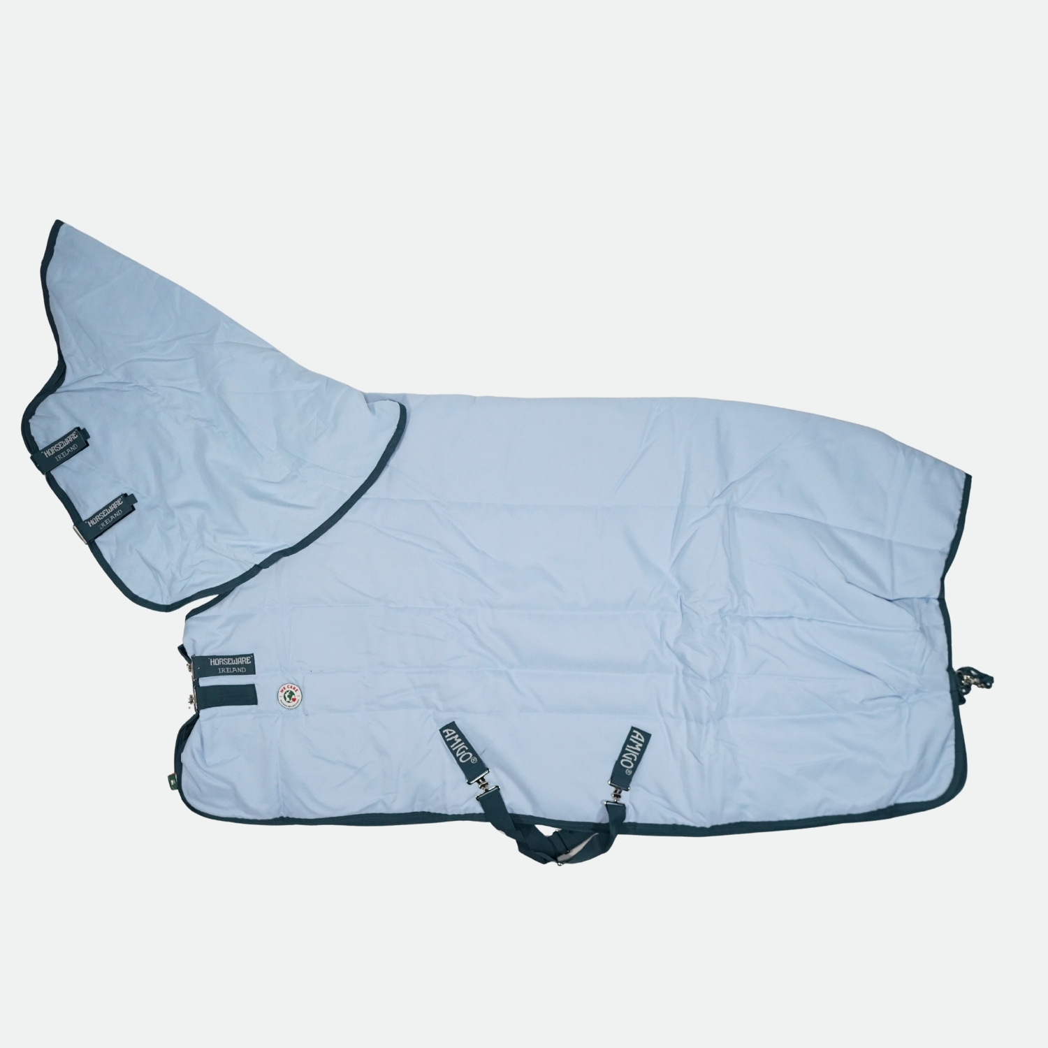 Horseware-Couverture-De-Box-Plus-Teinture-Vegetale-Naturelle-200G-Bleu-Marine-cheval-occasion-3-ART0037503 Horseware - Couverture De Box Plus Teinture Végétale Naturelle 200G Bleu Marine – Image 1