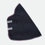 Horseware - Couvre Cou Rambo Supreme 1680D Hood 150G Bleu Marine, Bordeaux