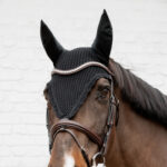 Kentucky Horsewear - Bonnet Anti-Mouche Long Noir – Image 2