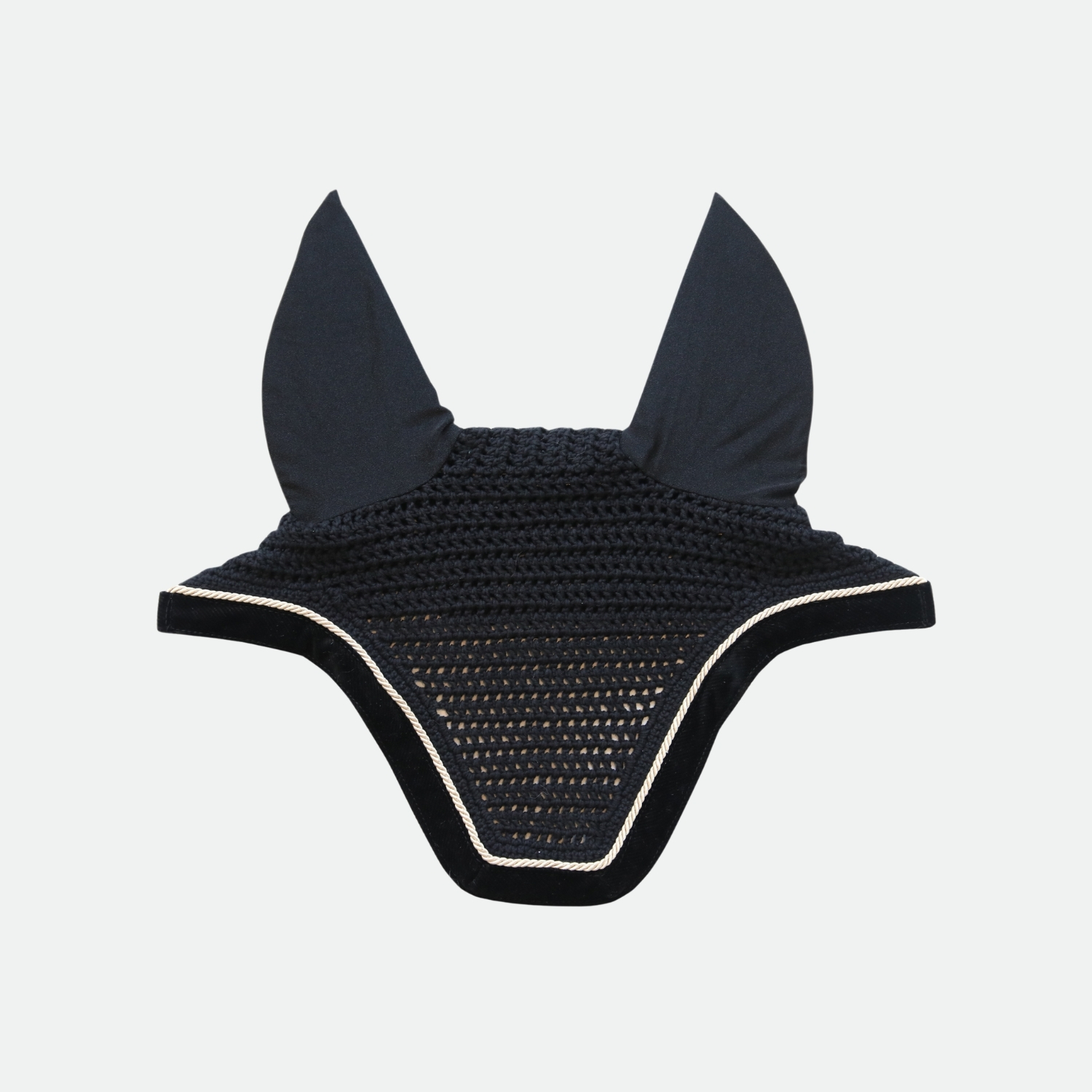 Kentucky-Horsewear-Bonnet-Wellington-Corduroy-Noir-cheval-occasion-4-ART0092290 Kentucky Horsewear - Bonnet Wellington Corduroy Noir – Image 1