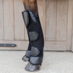 Kentucky Horsewear - Guêtres De Transport 3D Spacer Antérieur Noir – Image 2