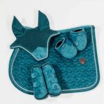 Kentucky Horsewear - Guêtres Ouvertes Bamboo Élastique Velvet Emeraude – Image 5