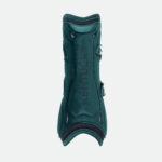 Kentucky Horsewear - Guêtres Ouvertes Bamboo Élastique Velvet Vert Sapin – Image 3