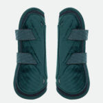 Kentucky Horsewear - Guêtres Ouvertes Bamboo Élastique Velvet Vert Sapin – Image 5