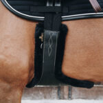 Kentucky Horsewear - Mouton Amovible Pour Sangle Bavette Noir – Image 2