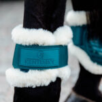 Kentucky Horsewear - Protège Boulets Young Horses Sheepskin Emeraude – Image 2