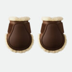 Kentucky Horsewear - Protège Boulets Young Horses Sheepskin Old Marron