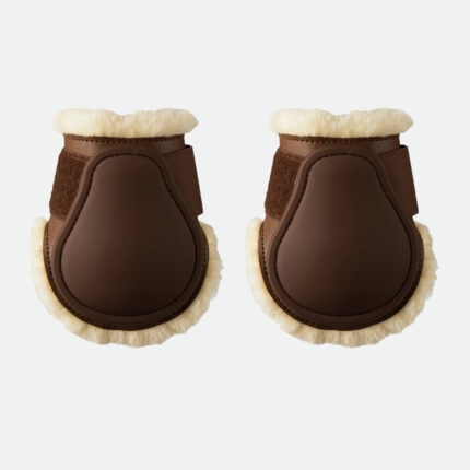 Kentucky Horsewear - Protège Boulets Young Horses Sheepskin Old Marron