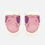 Kentucky Horsewear - Protège Boulets Young Horses Velvet Sheepskin Vieux Rose