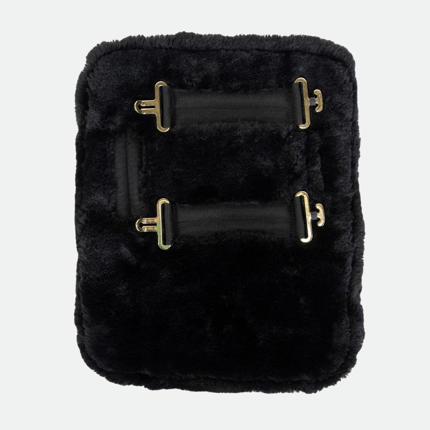 Kentucky-Horsewear-Protege-Poitrail-Extension-De-Mouton-2-Fermetures-Noir-cheval-occasion-2-ART0001238 Kentucky Horsewear - Protège Poitrail Extension De Mouton 2 Fermetures Noir – Image 1