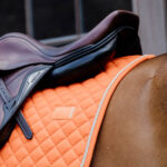 Kentucky Horsewear - Tapis De Cso Diamond Rope Orange – Image 2