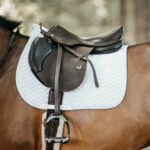 Kentucky Horsewear - Tapis De Cso Fishbone Blanc – Image 2