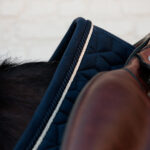 Kentucky Horsewear - Tapis De Cso Velvet Bleu Foncé – Image 3