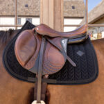 Kentucky Horsewear - Tapis De Cso Velvet Mini Pearls Noir – Image 2