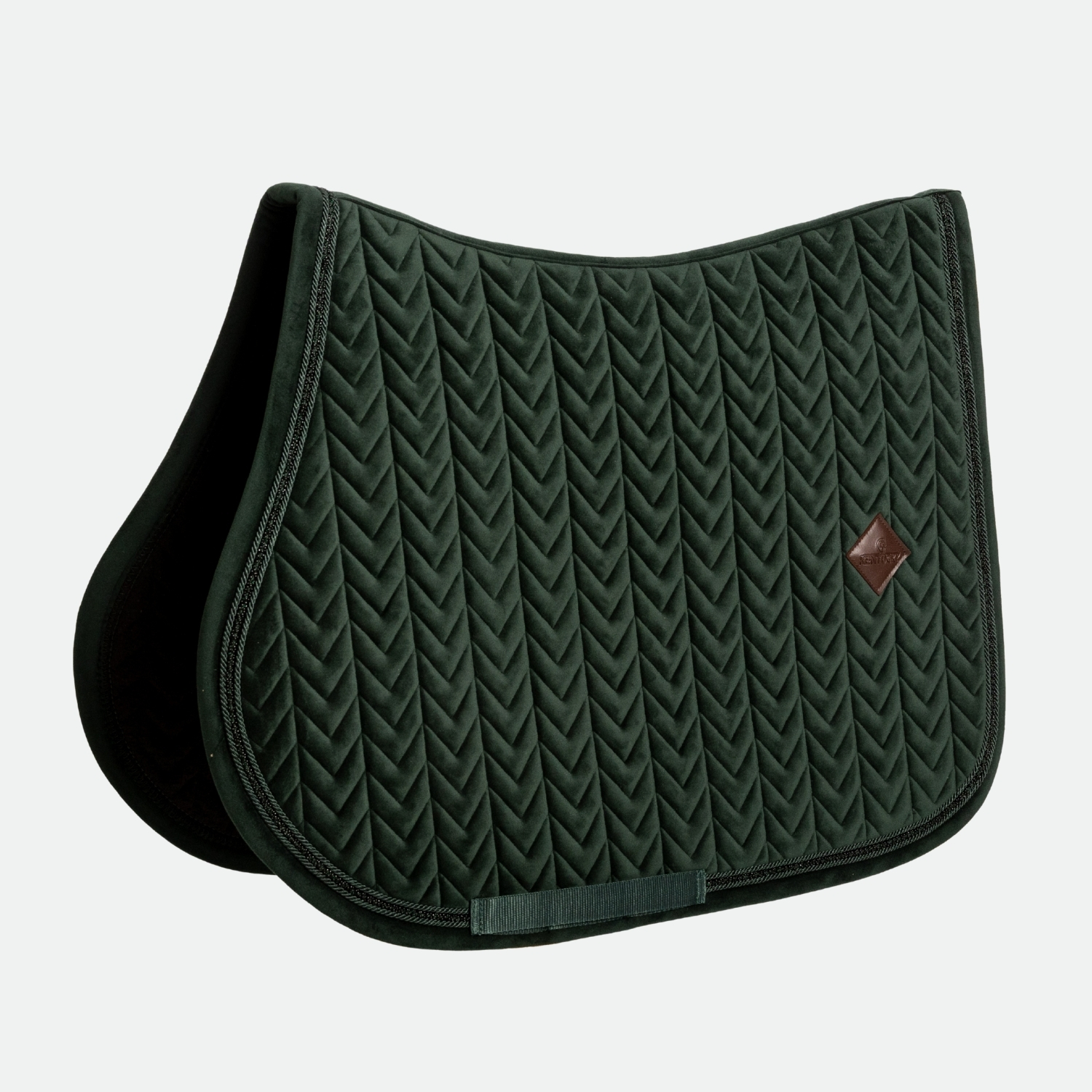 Kentucky-Horsewear-Tapis-De-Cso-Velvet-Mini-Pearls-Vert-Sapin-cheval-occasion-3-ART0699902 Kentucky Horsewear - Tapis De Cso Velvet Mini Pearls Vert Sapin – Image 1