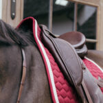 Kentucky Horsewear - Tapis De Dressage Plaited Cord Bordeaux – Image 4