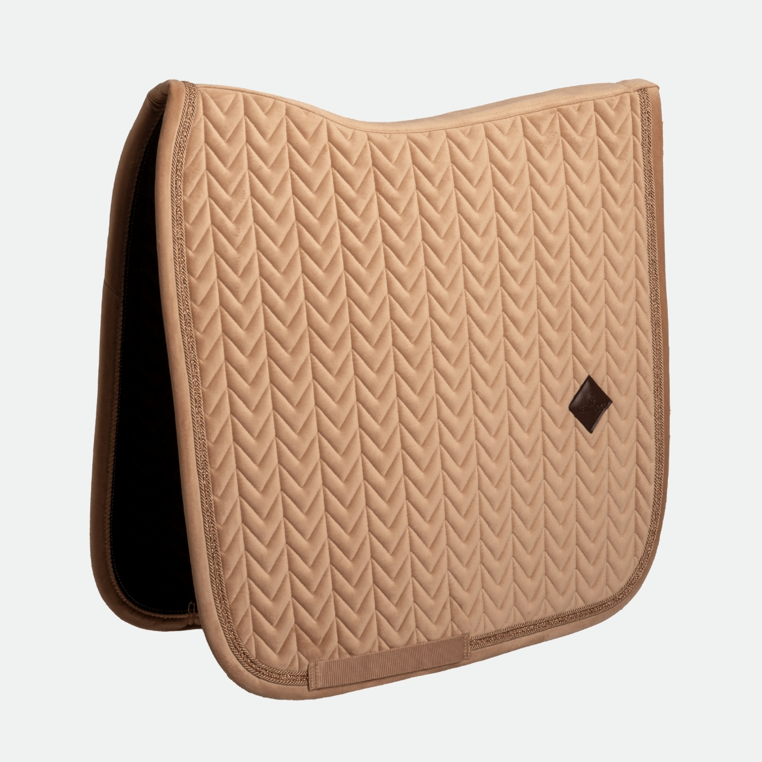 Kentucky-Horsewear-Tapis-De-Dressage-Velvet-Mini-Pearls-Beige-cheval-occasion-2-ART0699906 Kentucky Horsewear - Tapis De Dressage Velvet Mini Pearls Beige – Image 1