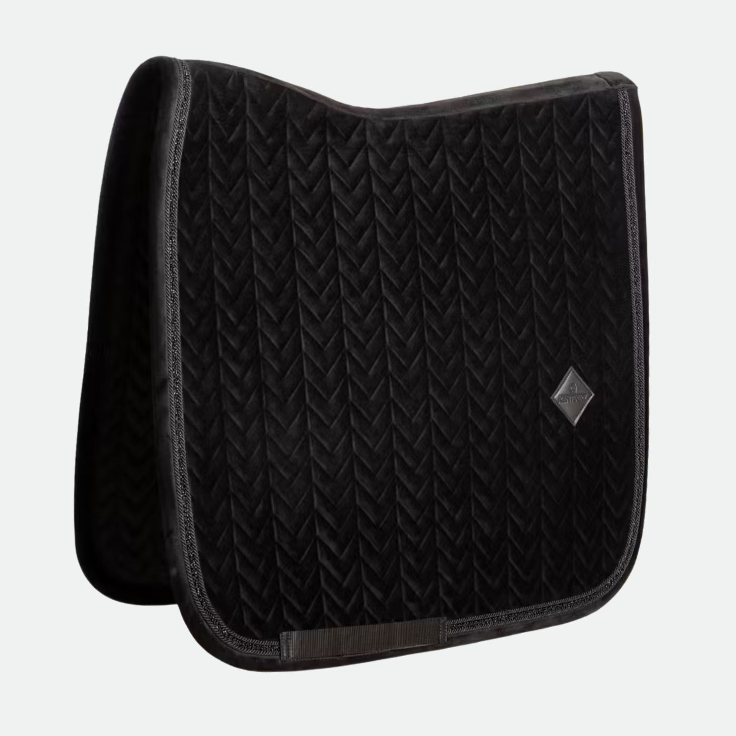 Kentucky-Horsewear-Tapis-De-Dressage-Velvet-Mini-Pearls-Noir-cheval-occasion-2-ART0699905 Kentucky Horsewear - Tapis De Dressage Velvet Mini Pearls Noir – Image 1