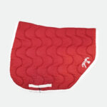 Pénélope Store - Tapis Coupé Sport Point Sellier Classique Bordeaux / Blanc