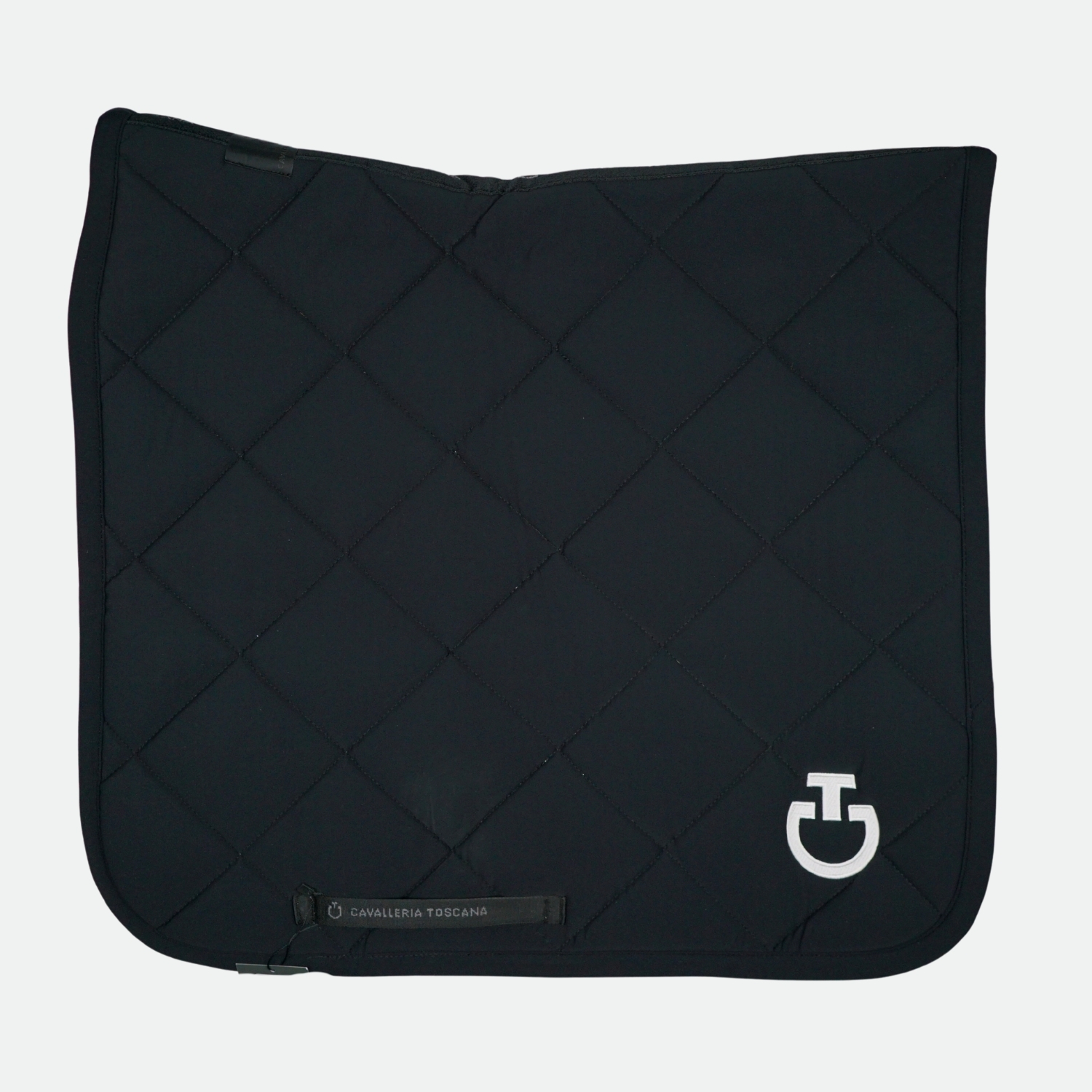 Cavalleria-Toscana-Tapis-De-Dressage-Diamond-Quilted-Noir-Blanc-cheval-occasion-3-ART0131563 Cavalleria Toscana - Tapis De Dressage Diamond Quilted Noir / Blanc – Image 1