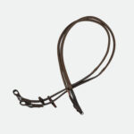 Cwd Sellier - Rênes Caoutchouc Contact Large Châtaigne