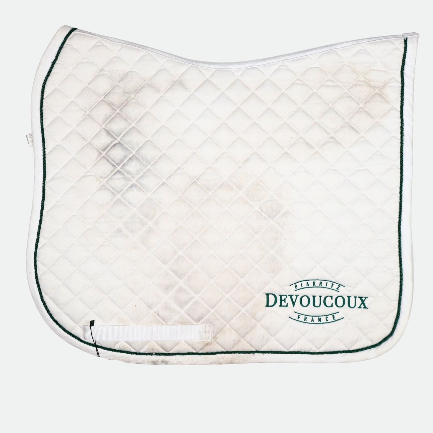 Devoucoux-Sellier-Tapis-De-Dressage-Collectors-Diamonds-Blanc-cheval-occasion-2-ART0221612 Devoucoux Sellier - Tapis De Dressage Collectors Diamonds Blanc – Image 1