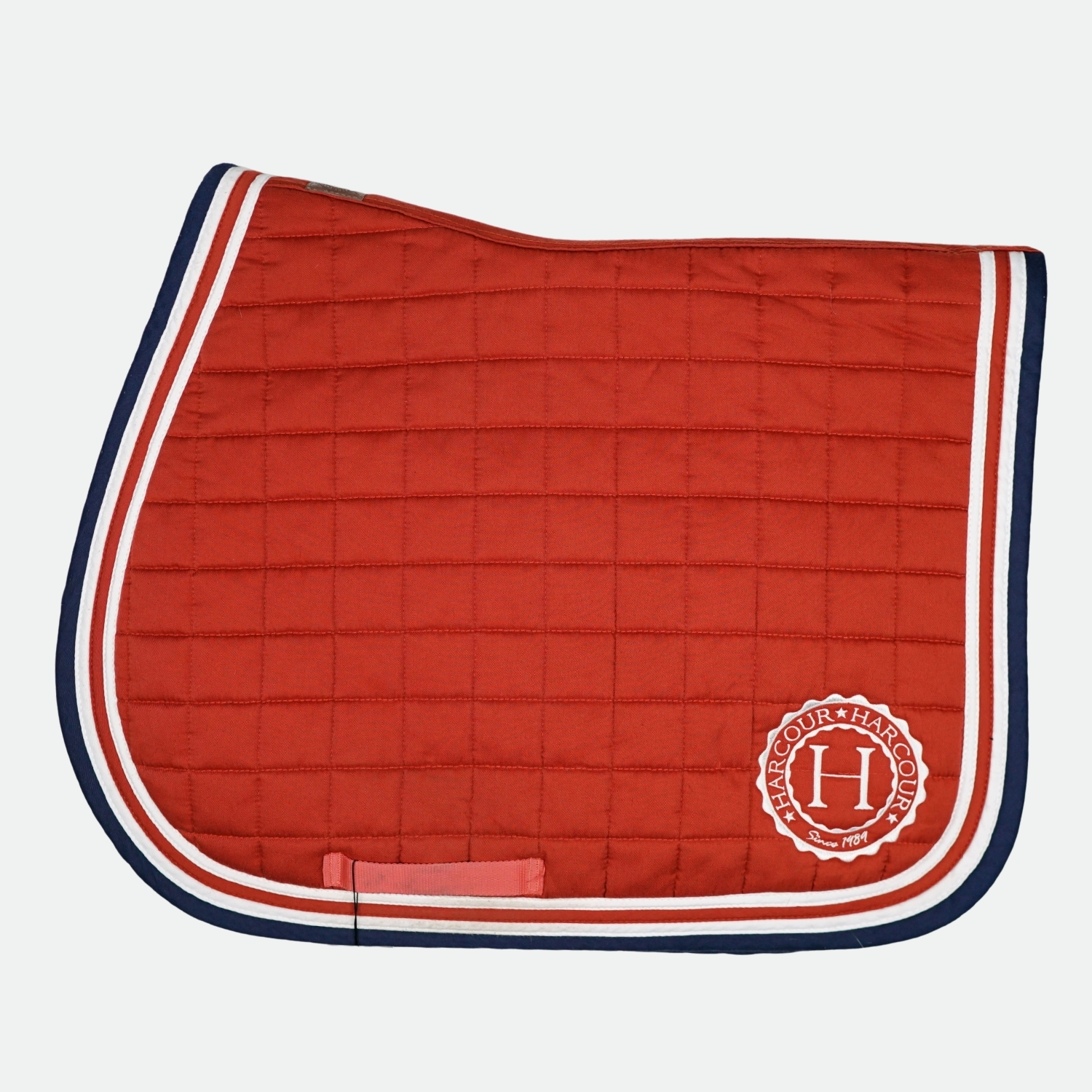 Harcour-Tapis-De-Cso-Soft-Terracotta-Marine-cheval-occasion-3-ART0130392 Harcour - Tapis De Cso Soft Terracotta / Marine – Image 1