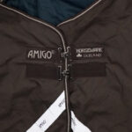 Horseware - Couverture D’Extérieur Amigo Bravo 12 Original 250G Marron, Argent – Image 3
