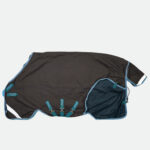 Horseware - Couverture D’Extérieur Amigo Bravo 12 Plus Turnout Lite 0g Disc Gris, Aqua, Turquoise – Image 3