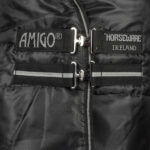 Horseware - Couverture De Box Amigo Diamond Insulator 100G Noir, Argent – Image 3