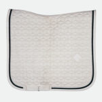 Kentucky Horsewear - Tapis De Dressage Glitter Rope Blanc / Noir