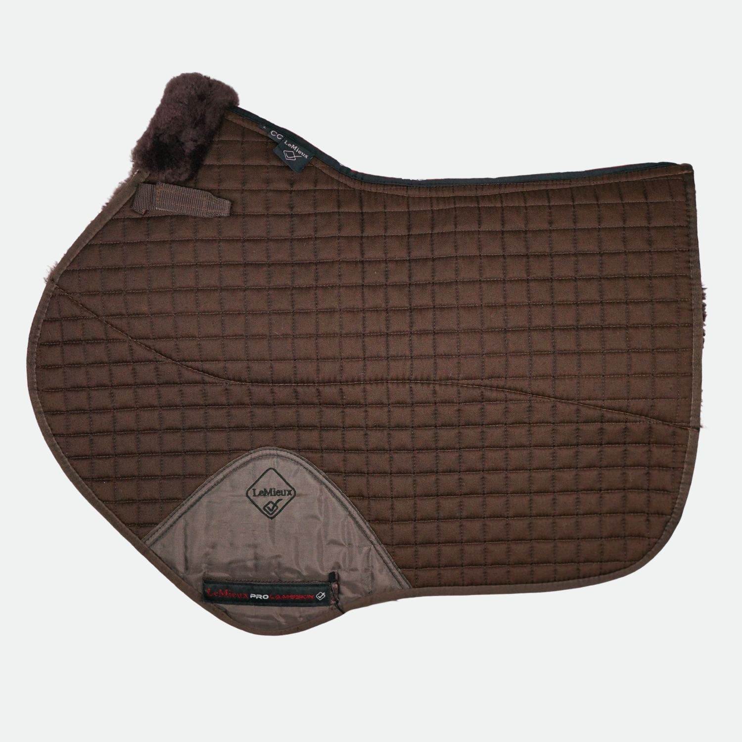 Lemieux-Tapis-De-Cso-Merino-Cc-Half-Lined-Square-Marron-Marron-cheval-occasion-1-ART0423725 Lemieux - Tapis De Cso Merino + Cc Half Lined Square Marron / Marron – Image 1