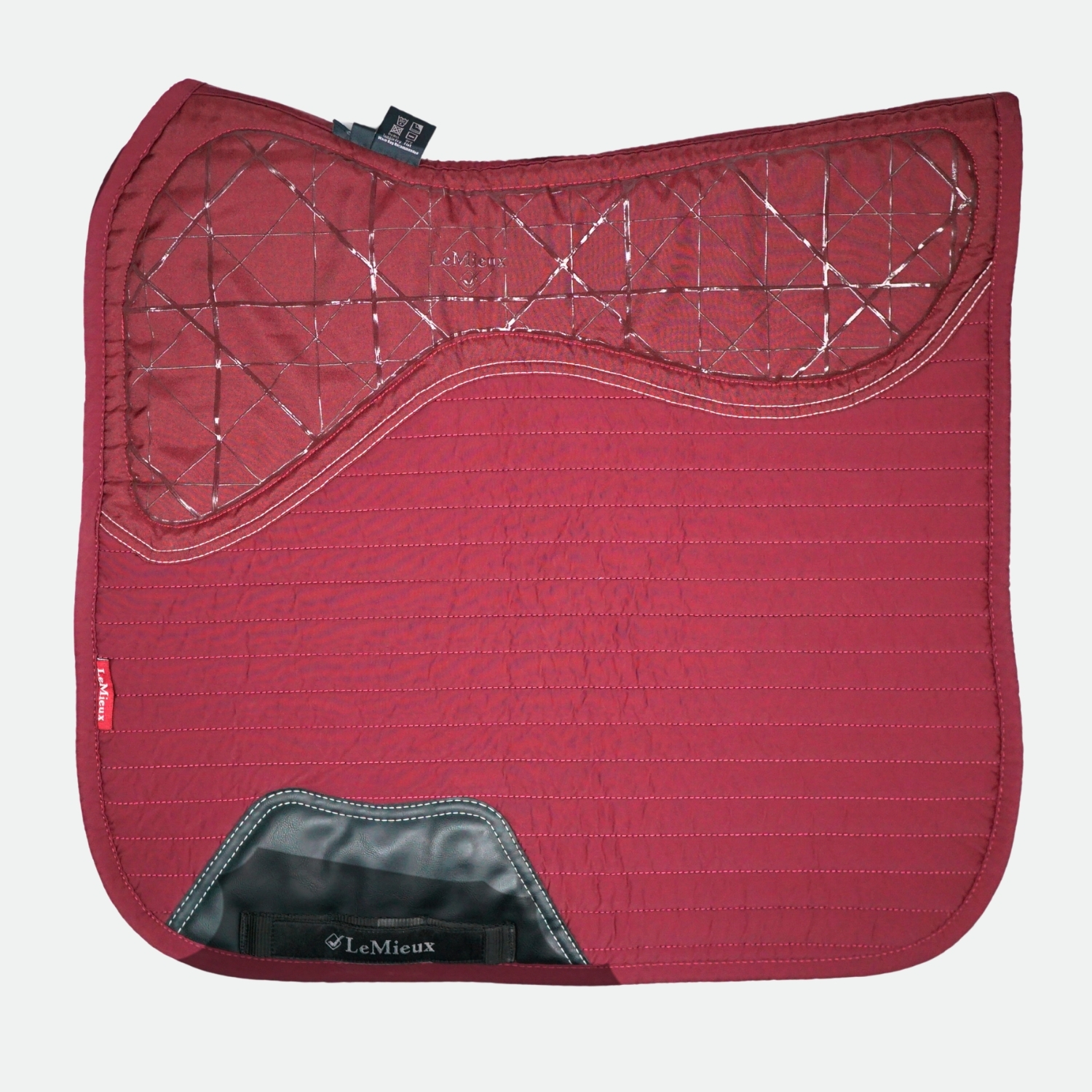 Lemieux-Tapis-De-Dressage-Soft-Shell-Anti-Slip-Square-Bordeaux-cheval-occasion-1-ART0193232 Lemieux - Tapis De Dressage Soft Shell Anti Slip Square Bordeaux – Image 1